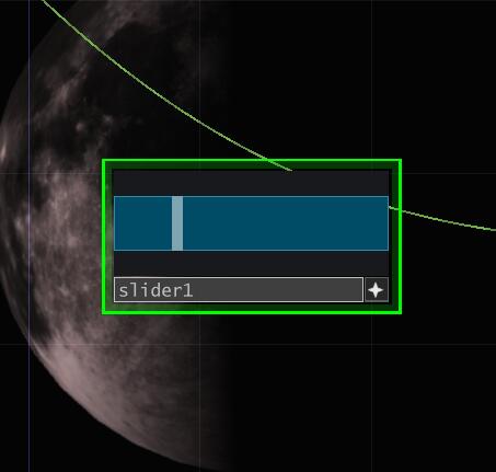 When the Arduino is not linked, I temporarily employed a slider to control the parameter values received by the TD system.