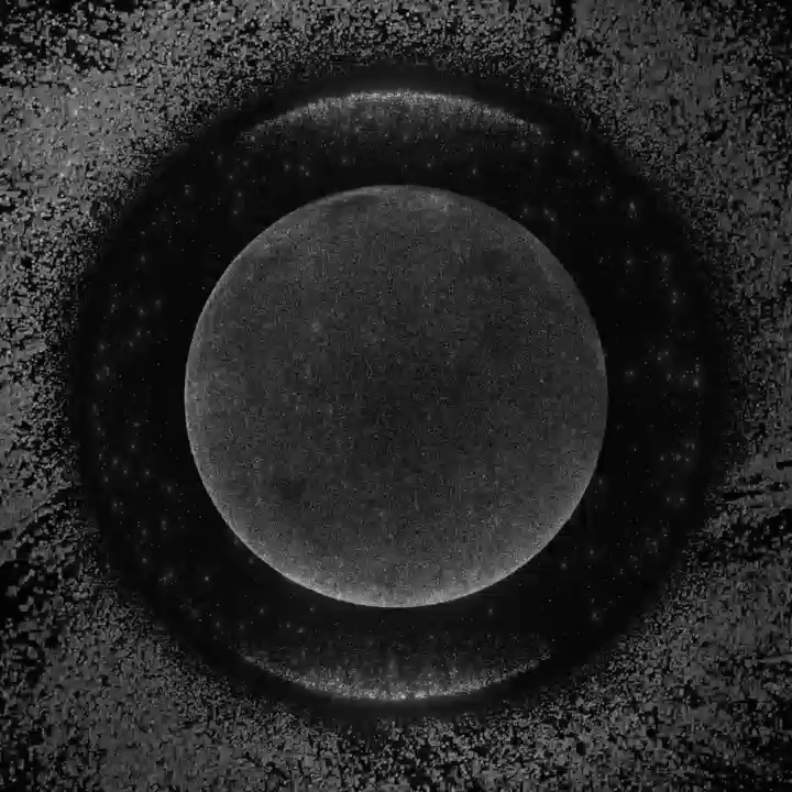 To transform the realistic textured moon into an always-particle stylish visualization, I now use a Scatter SOP to distribute thousands of points across the moon sphere's surface, then employ Instance/Copy SOPs to place small glowing geometric primitives at each point location. Instead of rendering a solid mesh with photographic textures, each particle is assigned an emissive material that makes it self-luminous, and the render uses additive blending so overlapping particles accumulate brightness to create a sparkling, ethereal effect. This particle-based approach not only creates the distinctive glittery aesthetic but also makes the moon inherently dynamic—particles can easily disperse, flow, or cluster during the eclipse animation, enabling the dramatic breaking and reconstruction effects that would be impossible with traditional solid geometry.